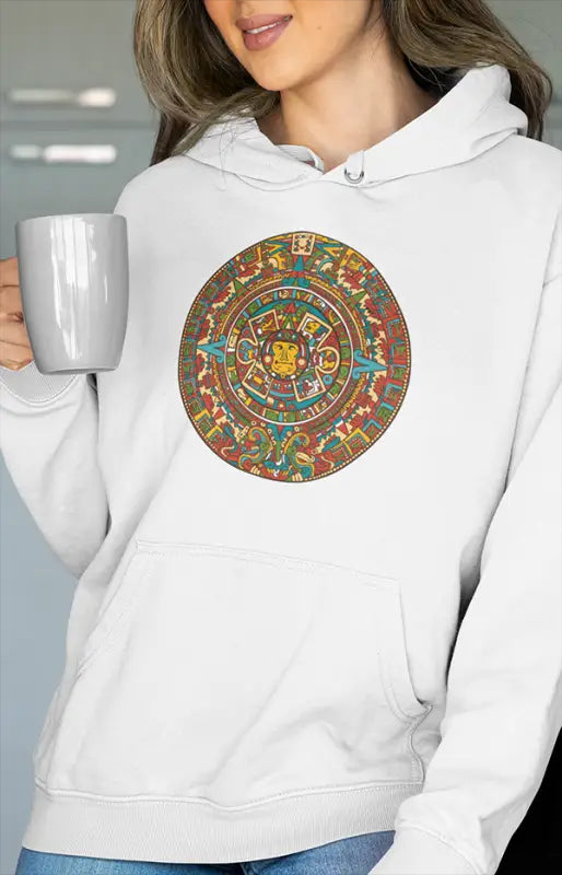 Womens Hooded SweatShirt Creative - White / XS